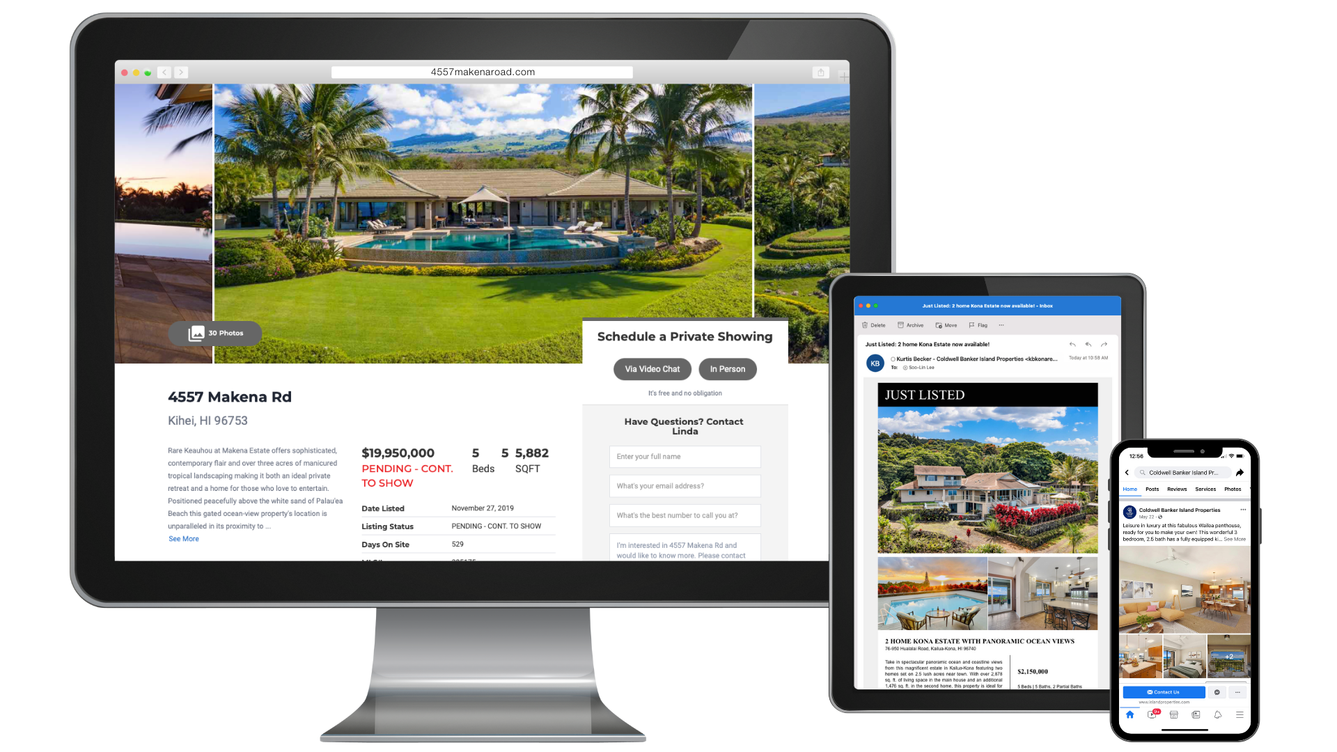 CB Island Properties Marketing Concierge Packages