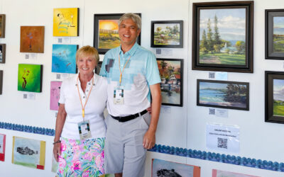 Gallery on the Green:          Mary Anne Fitch Sponsors New Sentry Art Walk