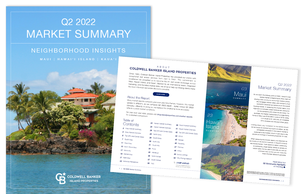 Q2 Market Report Hawaii Coldwell Banker Island Properties