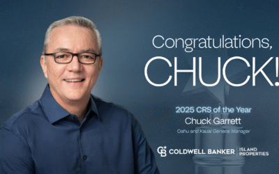 Chuck Garrett Named 2025 CRS of the Year by Hawai‘i REALTORS®